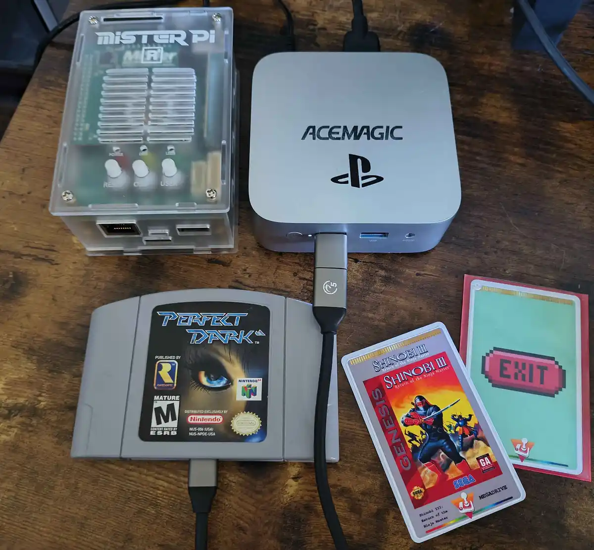 Reader inside N64 cart